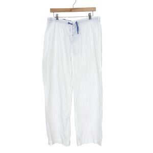 Bitten Sarah Jessica Parker White Drawstring Pants Sz L